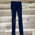 Alo Yoga Coast Stirrup Mesh Leggings Heel Strap Blue Women’s Size XS Photo 7