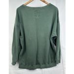 Aerie Oversize Green Sweatshirt Medium Women's Cozy Lounge Pullover Warm Photo 1