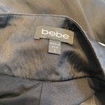 Bebe Black Flowy Belted Shorts Photo 4