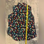 Talbots Women’s Decorative  Button Up Blouse Photo 5