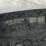 Isis Women's Floral Printed Velvet Casual Jeans Size undefined Photo 7