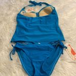 Tropical Honey Swim Set top is size 16 and bottom is size 12 brand new both Blue Photo 7