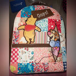 Danielle Nicole  Disney Winnie the Pooh and Friends Patchwork Mini Backpack Photo 1