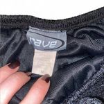 Y2K Rave black knit midi skirt with elastic waist band and slits on side Size M Photo 1