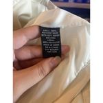 New Look Womens Jacket Sz Medium White Moto Faux Leather Photo 3