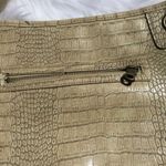 Simply Vera  Tan Animal Print Shoulder Beige Tan Purse Faux Snake Skin Medium Photo 2