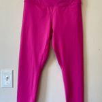 FREE PEOPLE Movement Crossover Waistband Cropped 24” Inseam Leggings Pink Large Photo 0