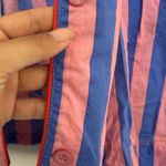 ban.do Blue and Pink Striped PJ Shirt Size XL Photo 3
