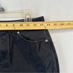 Forever 21  Faux Denim Mini Pencil Skirt M Black Photo 3
