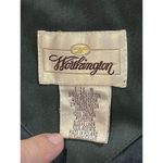 Worthington  Women's Double-breasted trenchcoat thermal light‎ size 16 green Photo 3