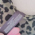 Massini  olive leopard blouse size medium Photo 6