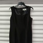 Le Suit Sheath Dress Women's 6 Black Sleeveless Office Career Church Minimalist Photo 1