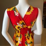 New Women’s sunflower floral dress size XXL for size 12 Photo 7