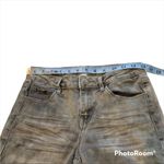Refuge Distressed Gray Stonewashed Skinny Jeans, Sz 2 Photo 7