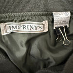 Vintage Imprints 100% Silk Bomber Jacket Olive Green Zip Front Size XL Photo 6