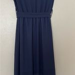 Blvd  Elegant Navy Blue Dress Photo 2
