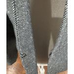 Ann Taylor  Womens Blazer Jacket Size 8 Gray Tweed Work Office Career Long Sleeve Photo 7