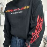 cute vintage colorado biker long sleeve Size L Photo 1