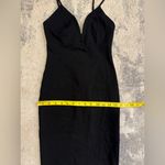 Solemio  Classic Black Body-con Dress Photo 7