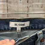 RE/DONE  Jeans Womens Size 29 90s High Rise Ankle Crop in Dusk Destroy Button Fly Photo 4