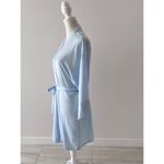 In bloom by jonquil OPHELIA LACE TRIM SATIN WRAP IN SILVER BLUE Size XS Photo 1