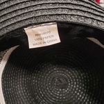 Floppy Paper Sun Hat Black Photo 8