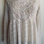 Clover + Scout Long Sleeve Cream Top Photo 0