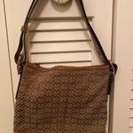 Coach logo brown purse Photo 1