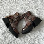Seven7  Vault snake print boots in brown size 7 NWOB Photo 2