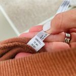 Urban Outfitters Oversized Button Up Hoodie Brown Sz XS Photo 4