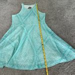 Aeropostale  Aqua Sleeveless Women's Dress Photo 5