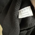 Eileen Fisher  Italian Merino Wool Long Cardigan Black Soft Knit Button Front XL Photo 6