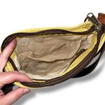 Duluth Trading Co Womens Crossbody Handbag Purse Shoulder Bag Yellow Brown Photo 8