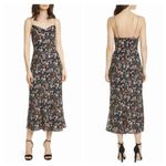 Alice + Olivia NWT Harmony Floral Midi Slip Dress In Blue Bell Size 10 Photo 1