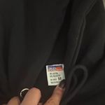 Black Hoodie with Glitter Panda Design Size M Photo 4