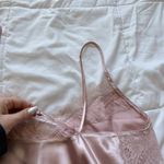 Valerie Stevens Vintage 90s Womens Size Large Pink Slip Dress Chemise Coquette Photo 8