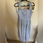 GAP× Dôen Floral Maxi Dress In Blue small Photo 1