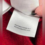 Kasper  Open Front Cardigan Sweater Red Cozy Wool Blend Women’s Size XS Photo 8