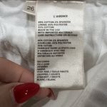 L'Agence L’AGENCE Size 26 Jeans Nadia High Rise Cropped Straight White Stretch Timeless Photo 10