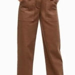 Wilfred Free Aritzia‎  Modern Utility Pant Brown size 4 Photo 0