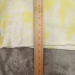 Alo Yoga alo Extreme Cropped Pullover Sweatshirt Yellow White Tie Dye size Medium NWT Photo 7