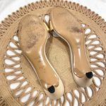 Gucci Ivory Leather Slide Sandals Horse Bit Metal Detail Women 9B Photo 7