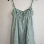 Princess Polly  Of Love Mini Dress Sage Size 4 Photo 3