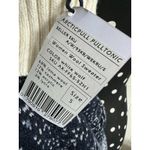 Pulltonic Womens Sweater Sz S Wolf Blue Eyes Cream Trim NEW Cashmere Photo 7