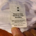 Bebe  White Tank Top Medium Photo 5