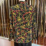 Josephine Multi-Colored  Long Sleeve Dressy Blouse Photo 2