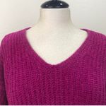 EXPRESS  Chenille Velvet V-Neck Pullover Sweater XS Photo 4