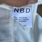 NBD  Lightning White Floral Print Skater Dress M Photo 5