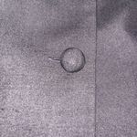 Lilly Pulitzer Med Crop 100% Silk Jacket Collared Buttons Lined Black Photo 3