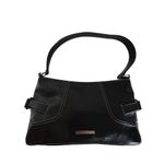 Nine West Women's Black Faux Leather Shoulder Bag Photo 9